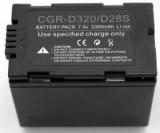 Baterie Panasonic CGR-D320, CGR-D28/D28S - Li-Ion 3300mAh