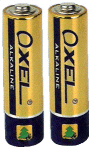 Tužková alkalická baterie LR06 typ AA 1,5V
