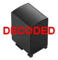Baterie Canon BP-827, BP-819, BP-809 - Li-Ion 2800mAh  DECODED !