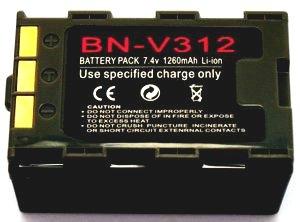 Baterie JVC BN-V312, BN-V306 - Li-Ion 1260mAh