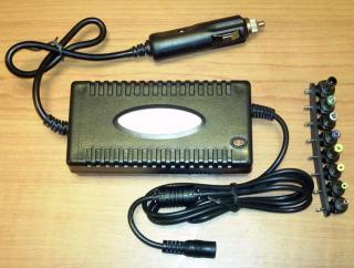 Univerzální auto adapter k notebooku - 15V-24V 100W