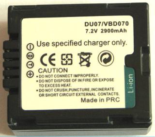 Baterie Panasonic CGR-DU21,CGA-DU21,CGA-DU21A - 2900 mAh