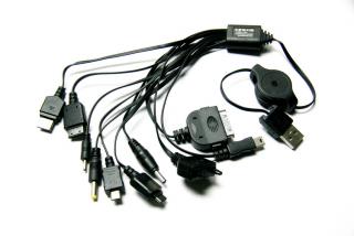 Univerzální (nabíjecí) USB kabel 10 v 1