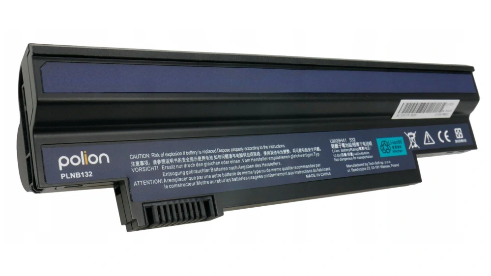 Baterie Polion UM09H31 pro notebooky ACER Aspire One 532H 533 - Li-Ion 5200mAh - neoriginální