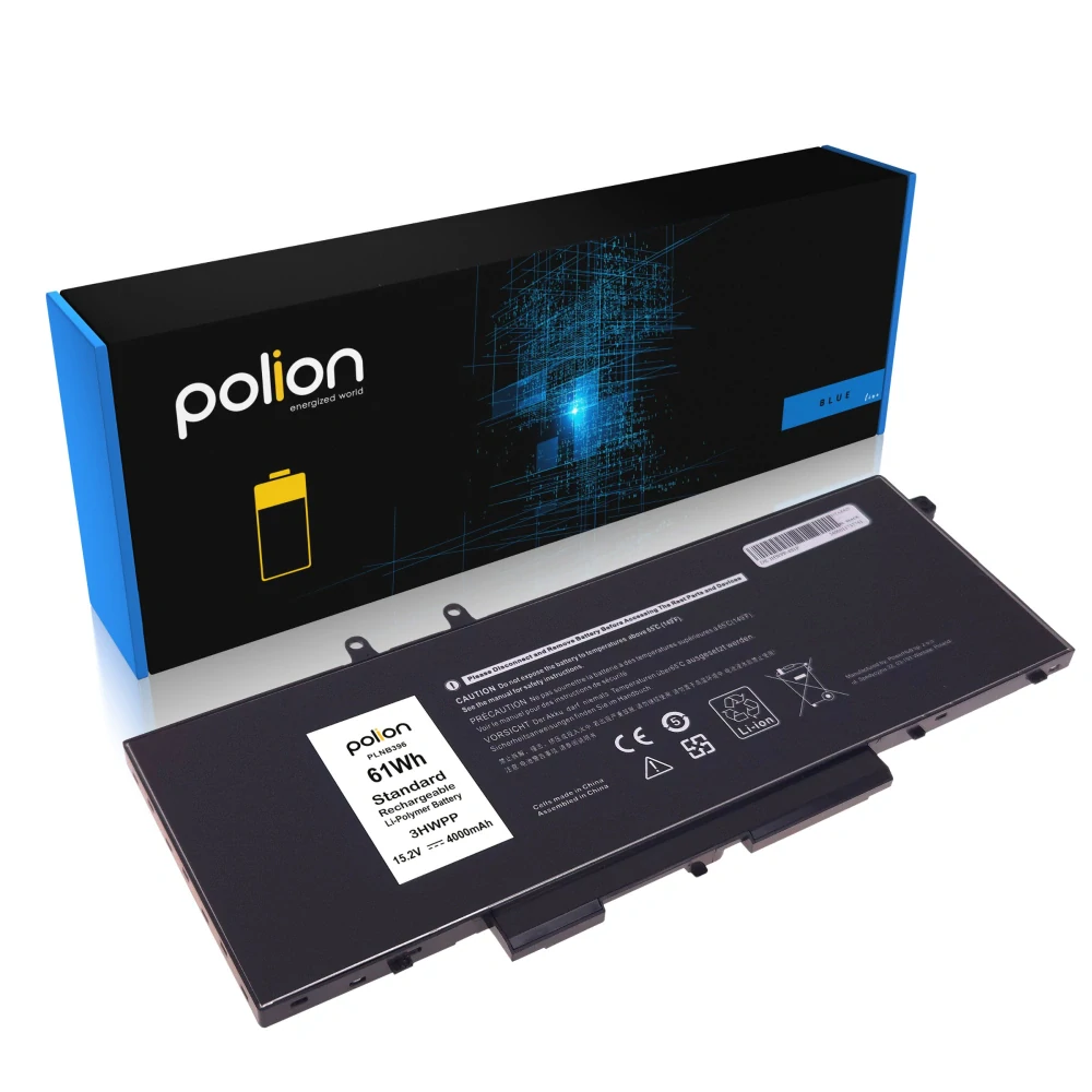 Baterie Polion 3HWPP pro notebooky DELL 451-BCKB 451-BCNS Latitude 5401 5410 Precision 3540 - 15,2V 4000mAh 61Wh