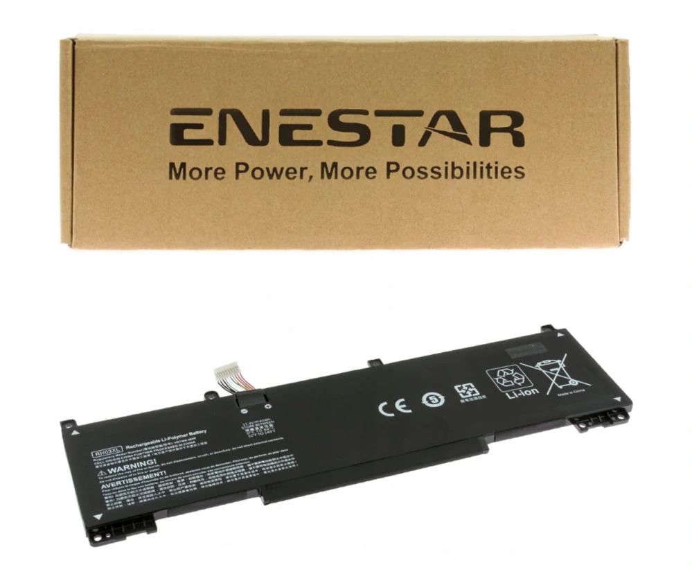 Baterie Enestar RH03XL pro notebooky HP Probook 430 440 445 450 630 640 650 G8 - 11,4V 3947mAh Li-Pol - neoriginální