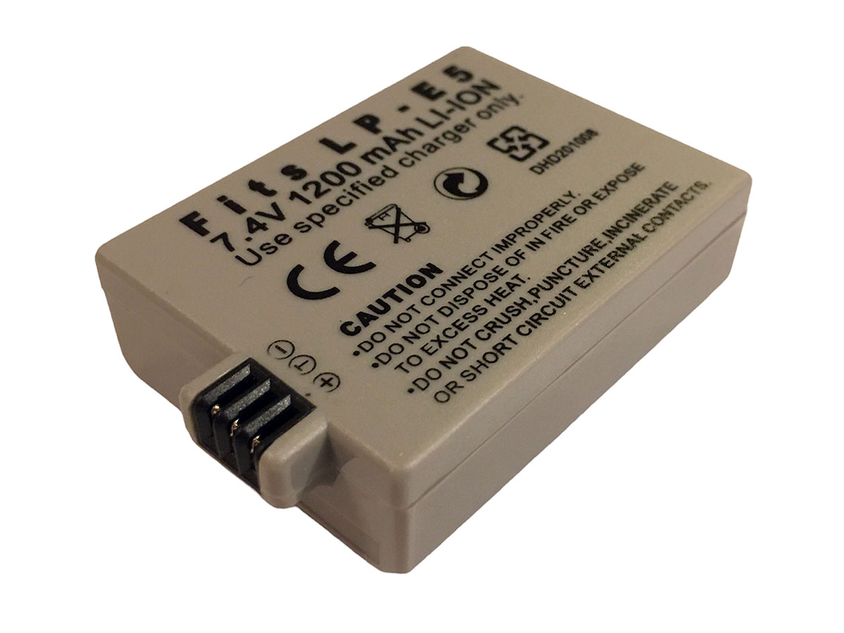 TRX baterie LP-E5 - Li-Ion 1200mAh - neoriginální