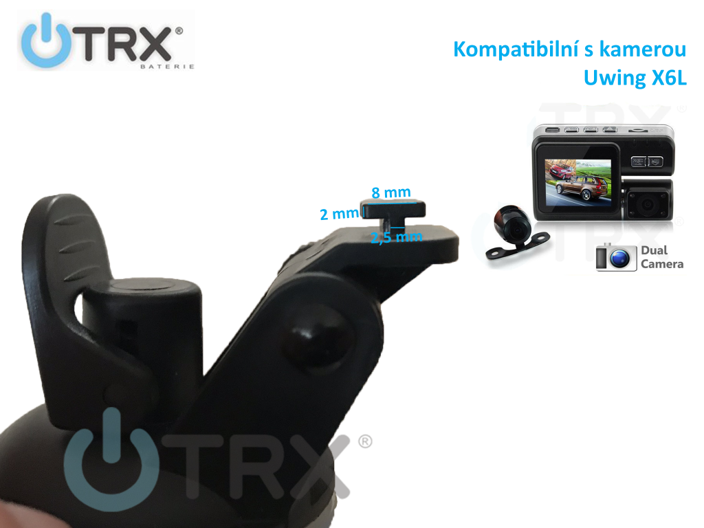 Přísavný držák na sklo pro autokamery