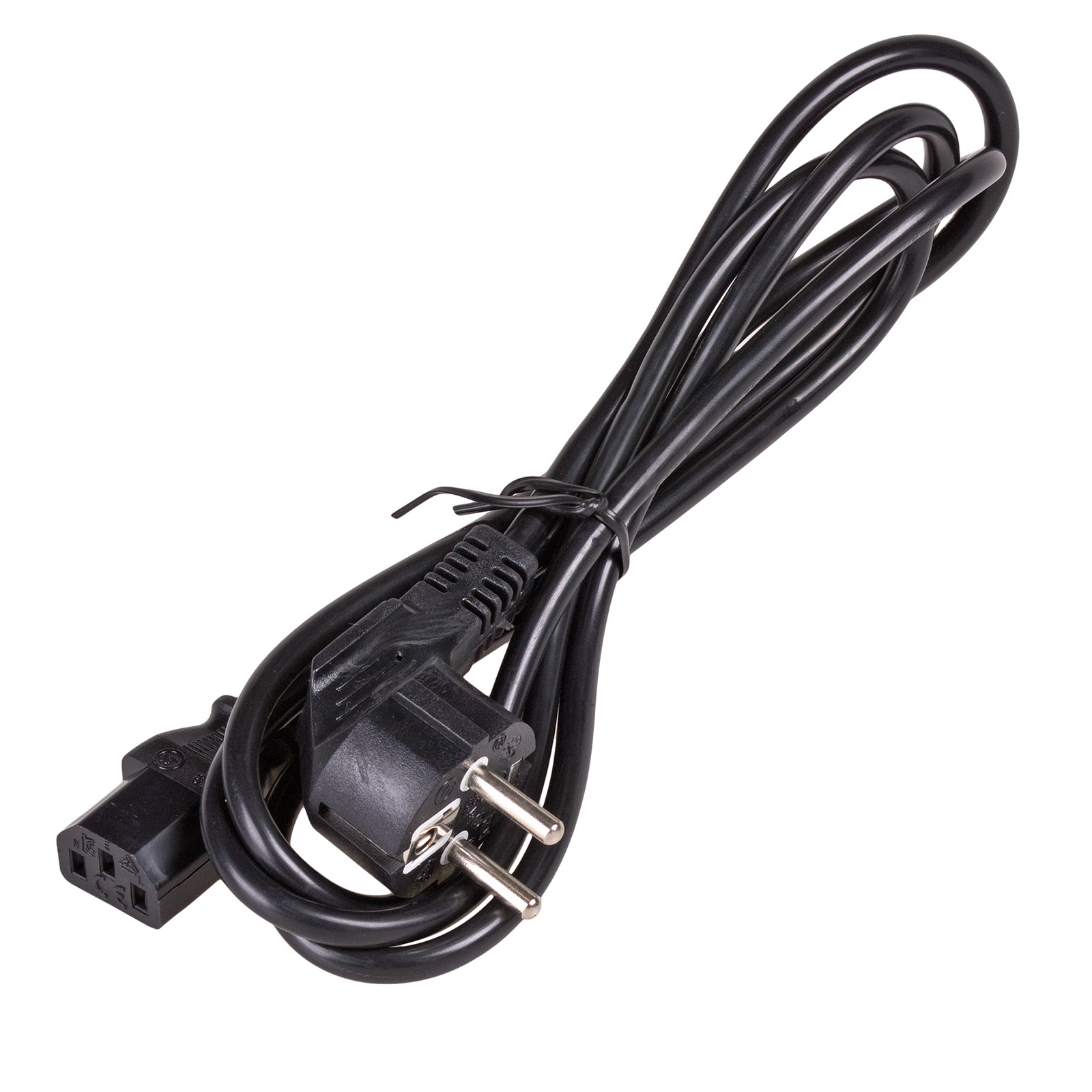 Napájecí kabel Akyga AK-PC-01A - IEC C13 - 1.5m