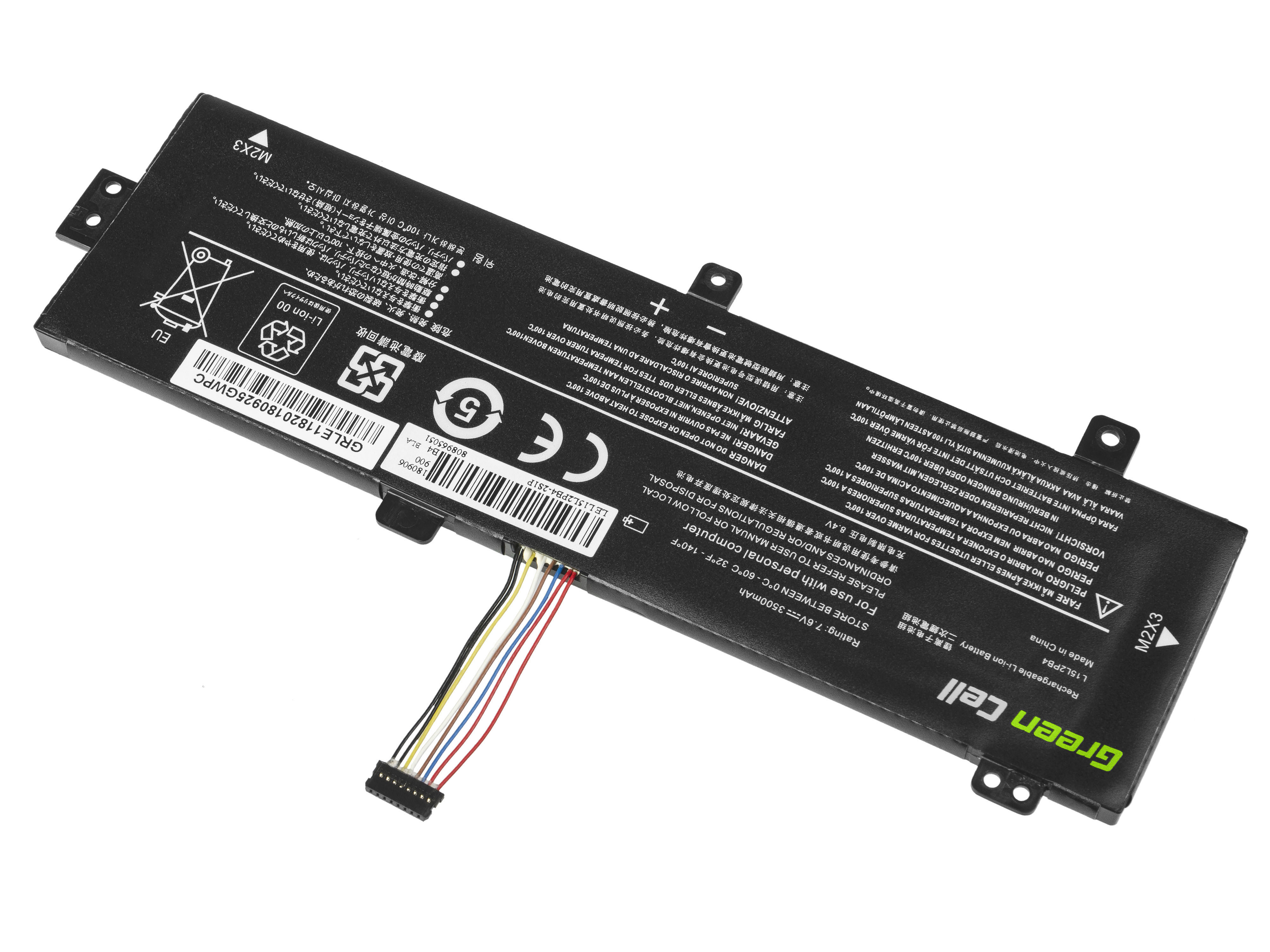 Baterie Green Cell LE118 - 7,6V 3500mAh Li-ion - neoriginální