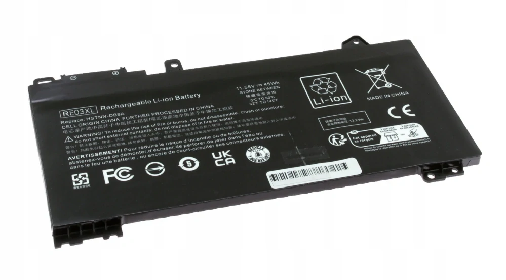 Baterie Enestar RE03XL pro notebooky HP Probook 430 440 450 G6 G7 RE03 - Li-Ion 11,55V 3900mAh 45Wh