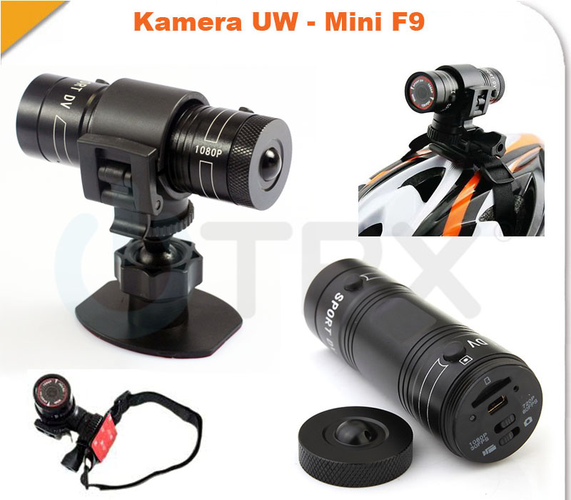 Sportovní outdoorová DVR kamera Uwing Mini F9 DVR - Full HD