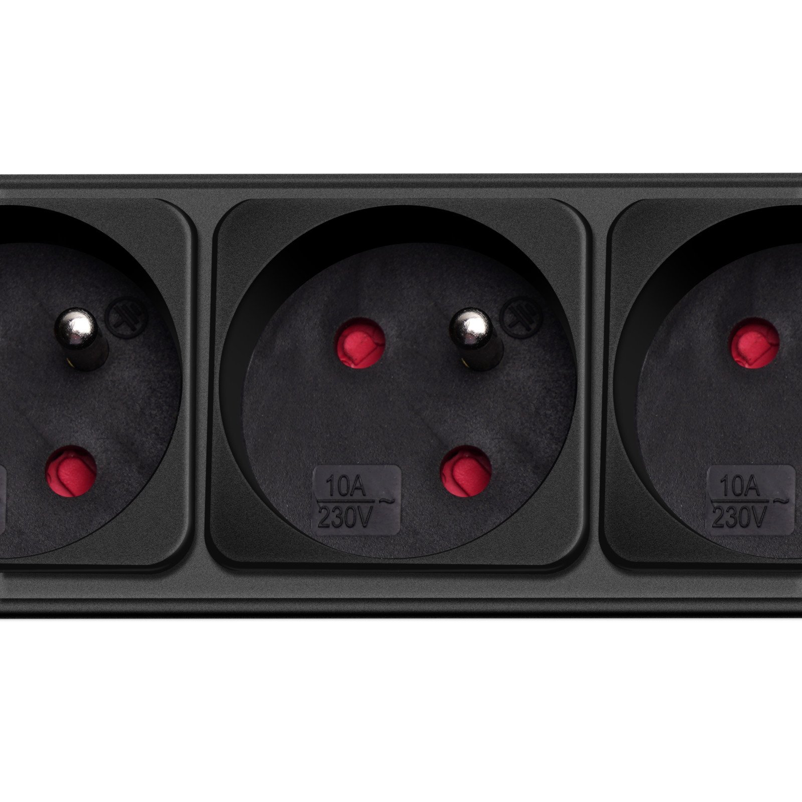 Akyga AK-SP-05B - přepěťová ochrana, 3m, 5 zásuvek, černá