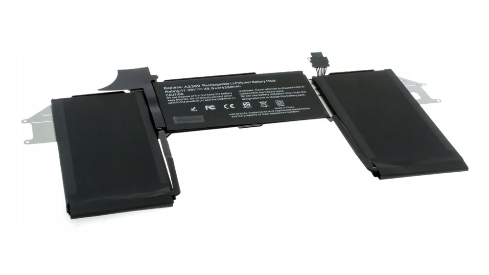 Baterie Enestar A2389 pro notebooky Apple MacBook Air M1 13 A2337 (2020) - Li-Pol 11,39V 4380mAh 49Wh - neoriginální
