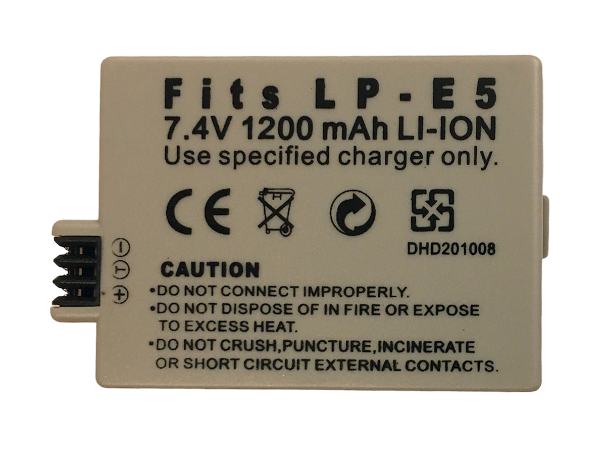 TRX baterie LP-E5 - Li-Ion 1200mAh - neoriginální