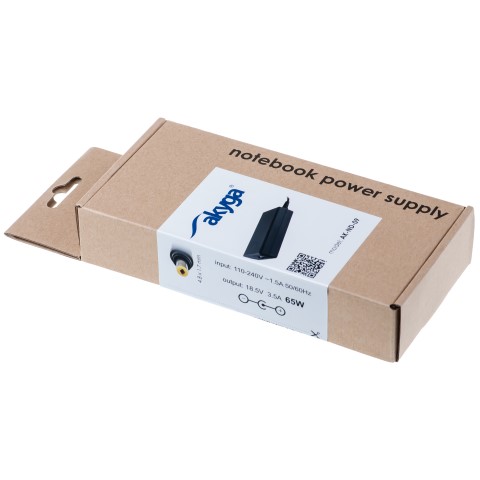 Napájecí zdroj Akyga AK-ND-09 18.5V/3.5A 65W 4.8x1.7mm konektor - neoriginální