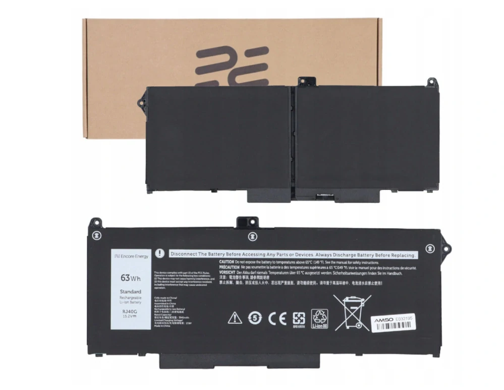 Baterie Encore Energy RJ40G pro notebooky Dell 451-BCSW Latitude 5420, 5520 - Li-Ion 15,2V 4145mAh 63Wh
