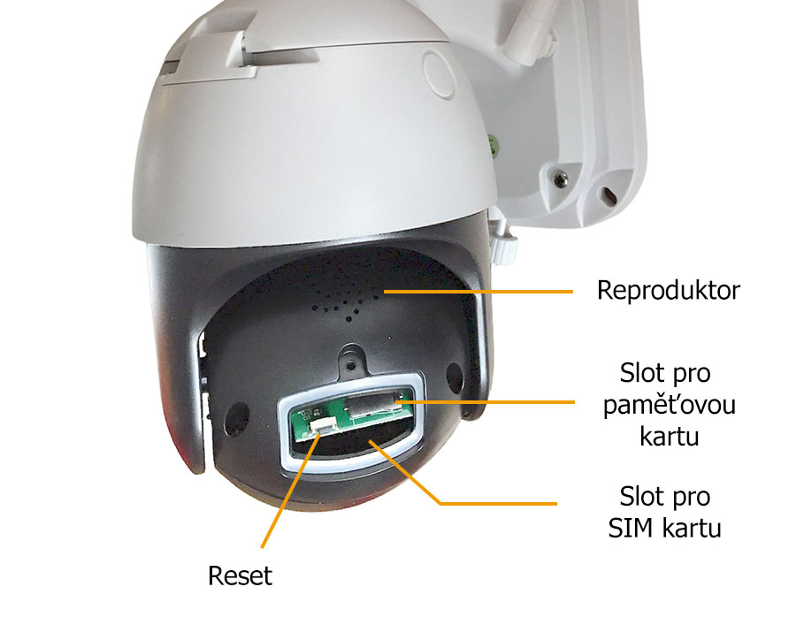 Solární otočná 4G IP kamera Innotronik ICH-BC23-4G