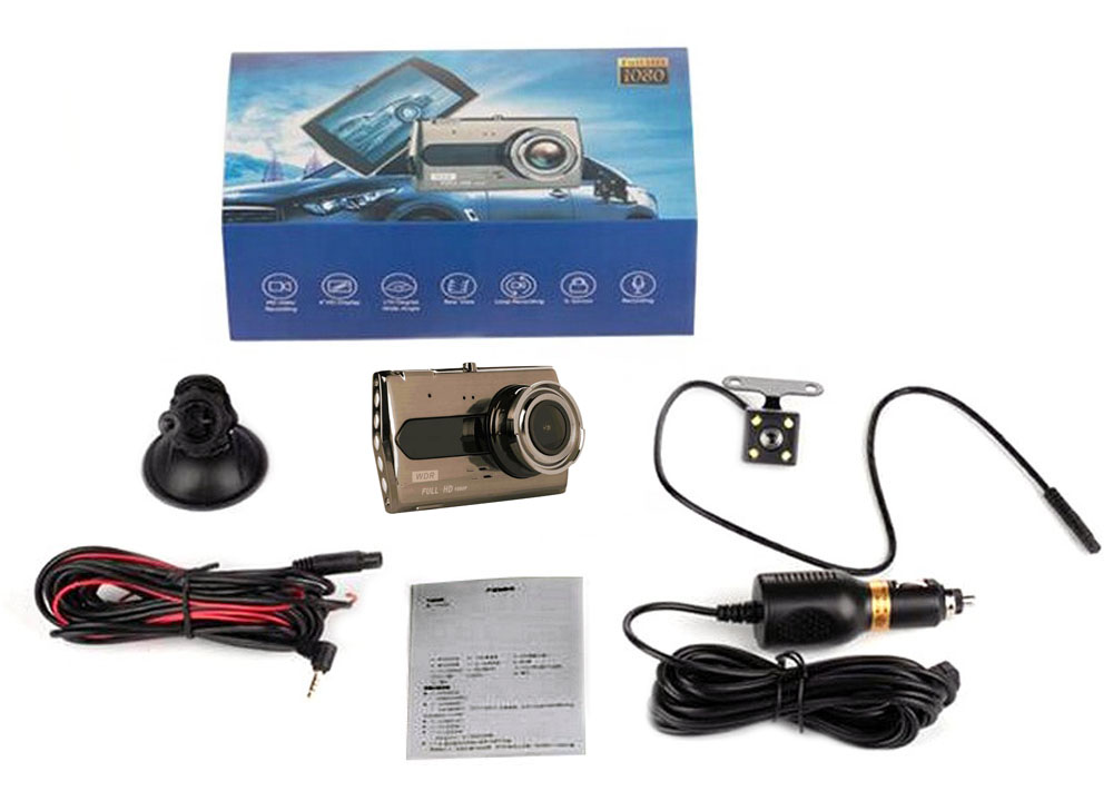 Kamera do auta Yikoo GD40 Dual Full HD