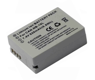 TRX baterie NB-10L - 920 mAh Li-Ion 7,4V - neoriginální