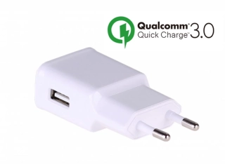 Nabíječka Akyga AK-CH-11 - USB-A 3.6-12V / max. 2.4A 15W Quick Charge 3.0