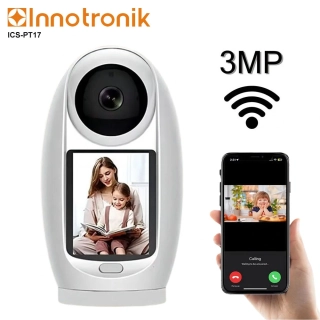 Otočná PTZ wi-fi IP kamera / chůvička - Innotronik ICS-PT17 - 3MPix, Autotracking