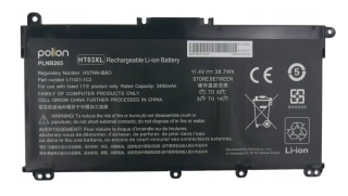 Baterie Polion HT03XL pro notebooky HP Pavilion 14 15 - 11,4V 3400mAh Li-Pol - neoriginální
